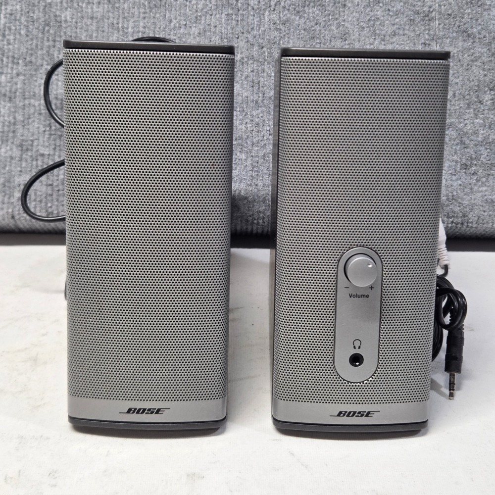 Bose Companion 2 Series II Multimedia Speaker System Desktop Set No Power Cord